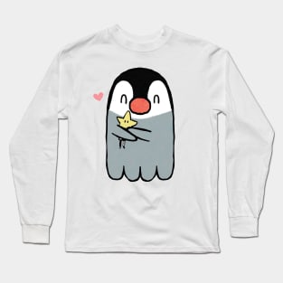 Pengu and his Hope fluffy Long Sleeve T-Shirt